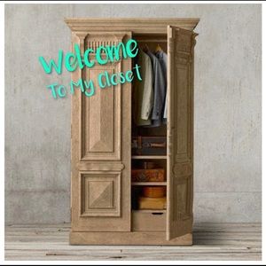 Welcome to my closet.